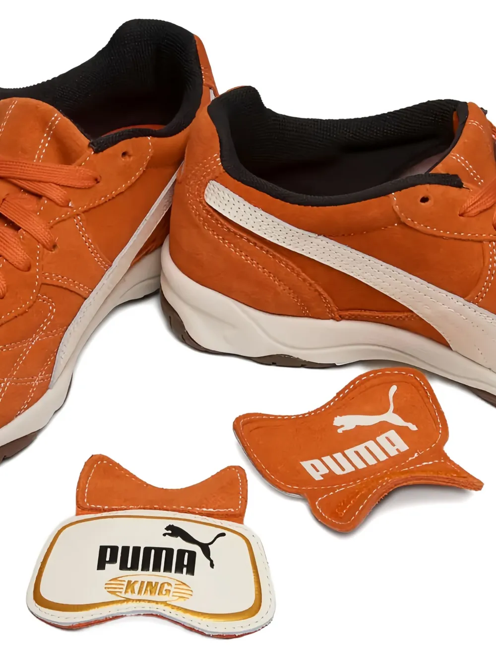 PUMA King Indoor "Maple Syrup Frosted Ivory" sneakers Orange