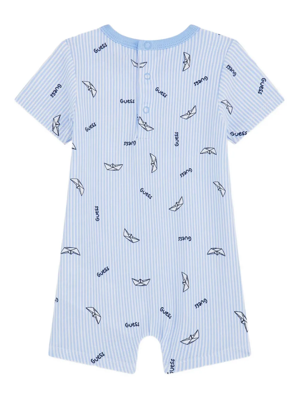 Guess kids Gestreepte romper - Blauw