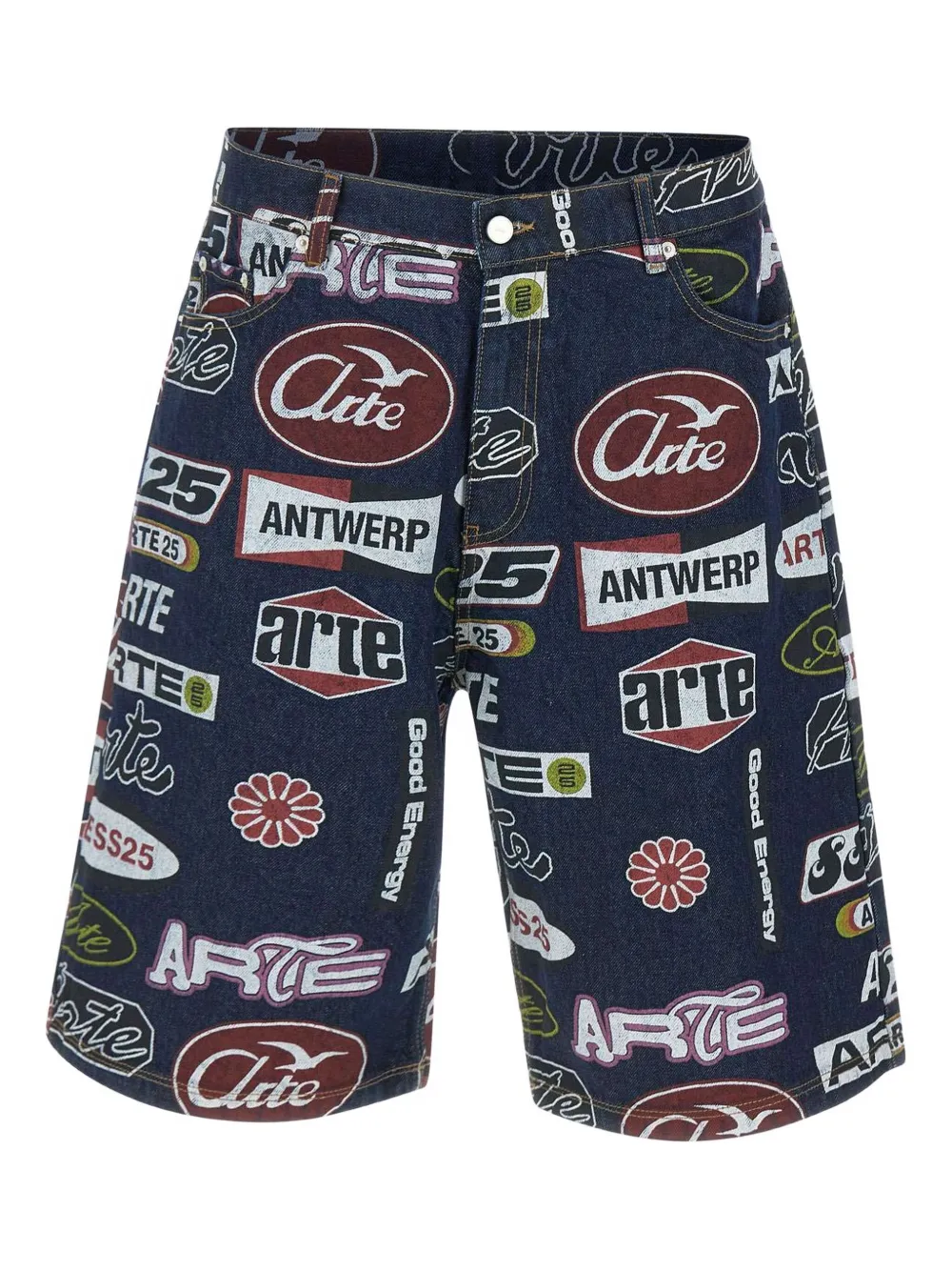 Arte Antwerp all-over print shorts | Blue | Image 1