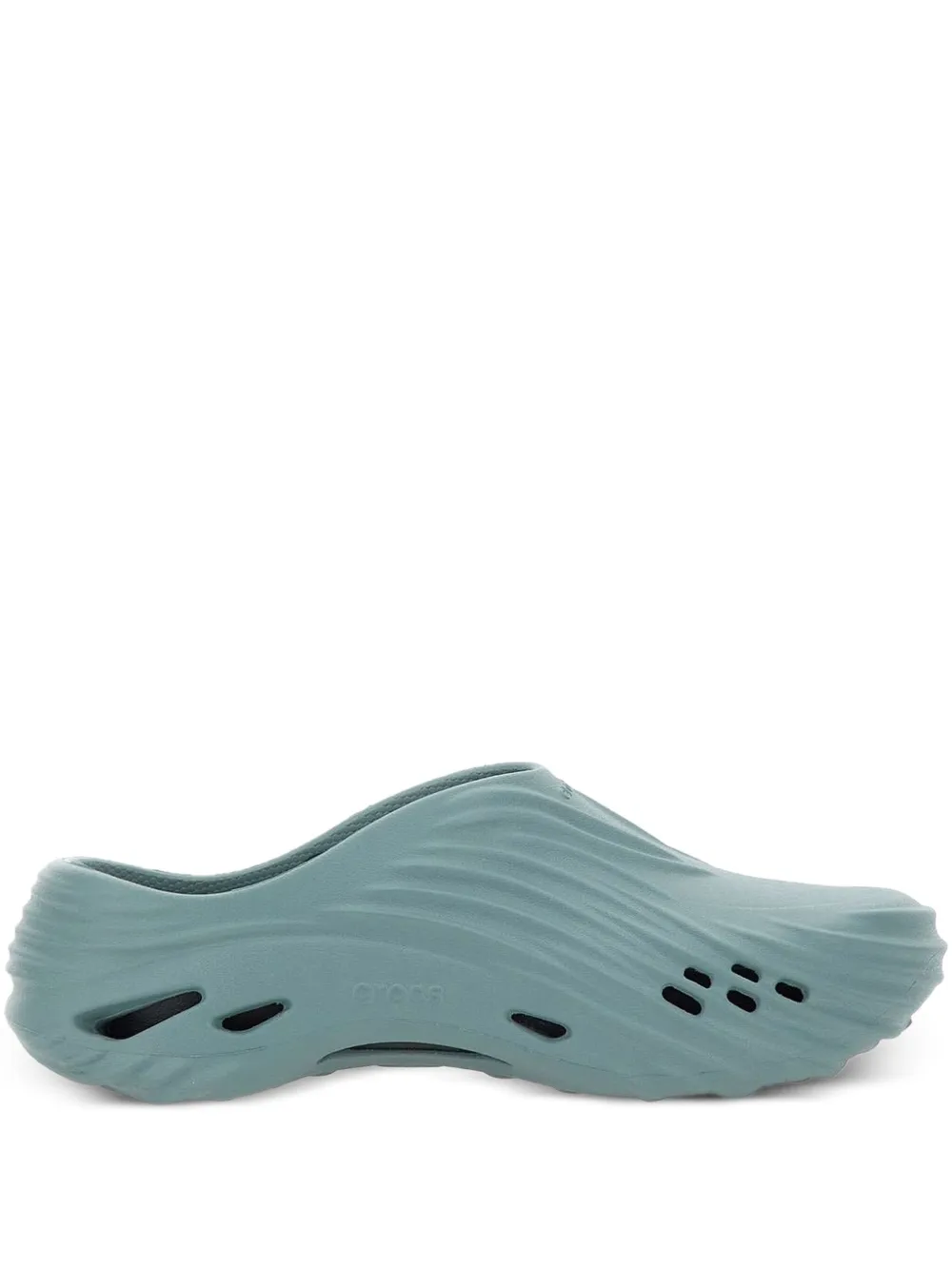 Crocs perforated slides | Blue | Image 1