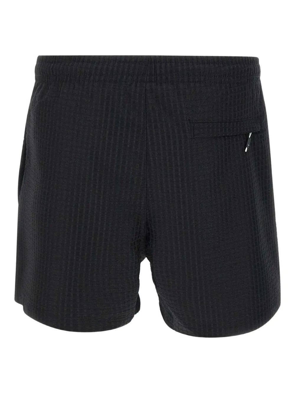 Emporio Armani Zwembroek met logopatch Zwart