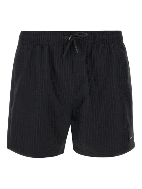 Emporio Armani logo-patch swim shorts