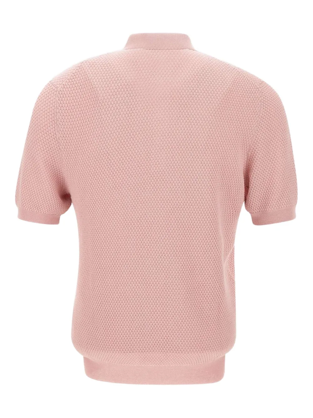 Gran Sasso jersey polo shirt - Roze