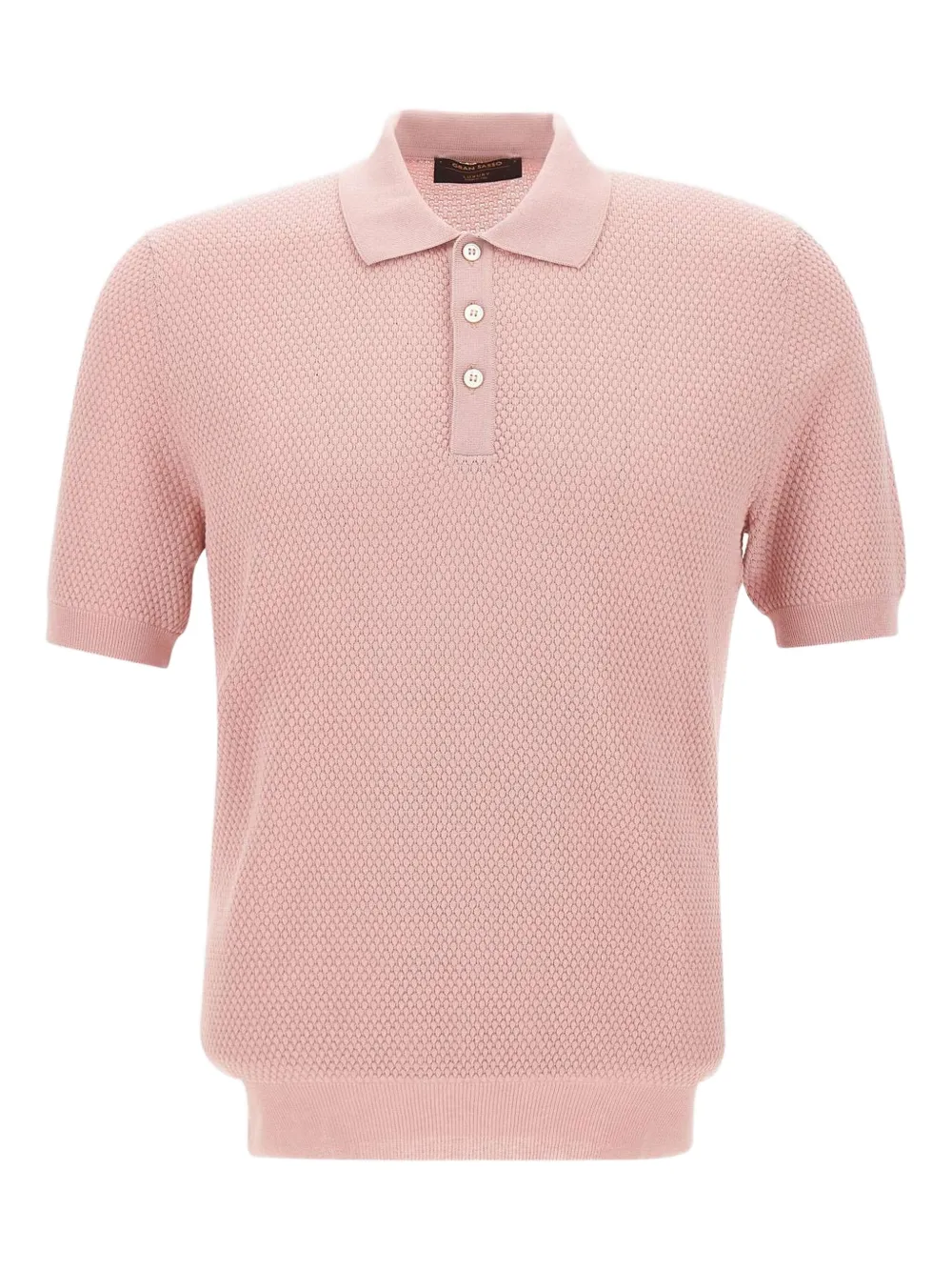 Gran Sasso jersey polo shirt | Pink | Image 1