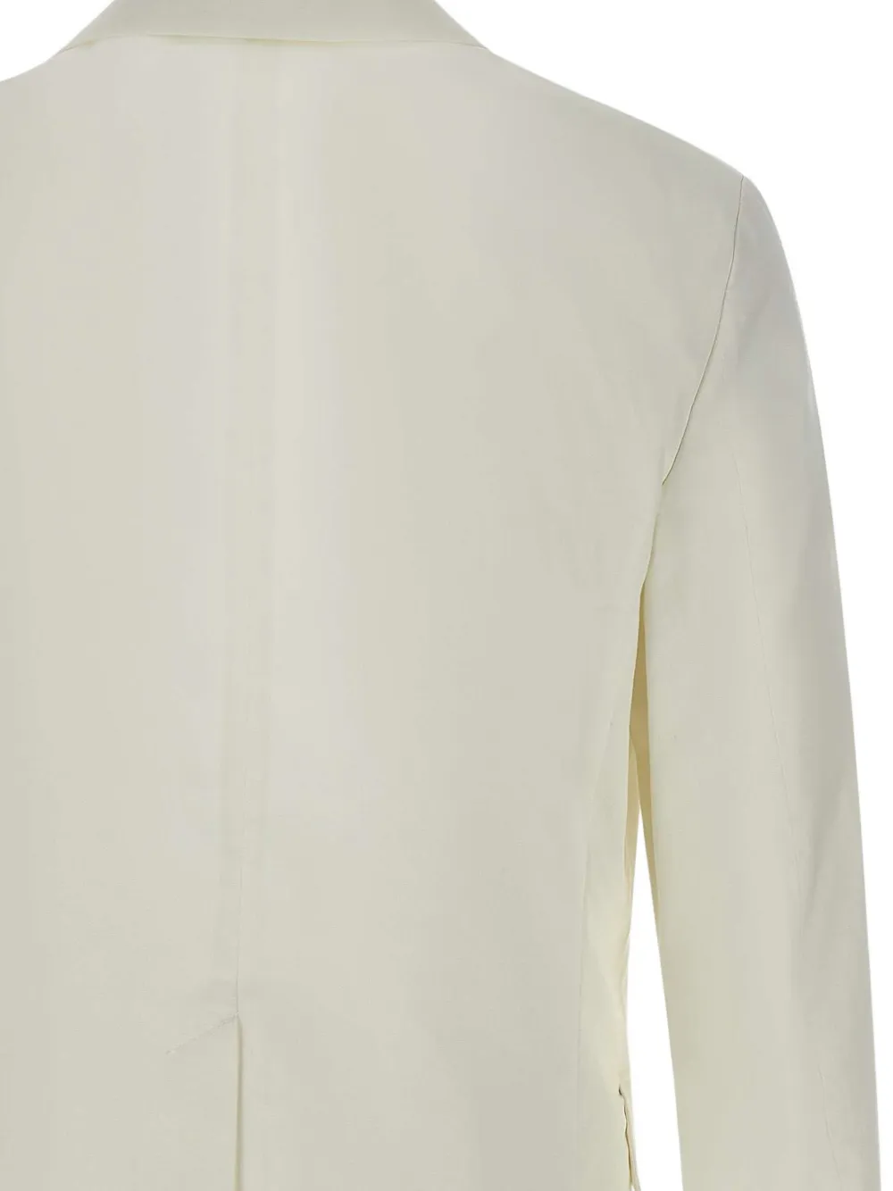 Paolo Pecora Blazer met enkele rij knopen Wit