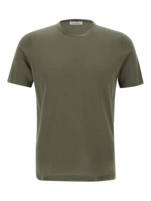 Kangra t-shirt en coton - Vert - Kangra - Modalova