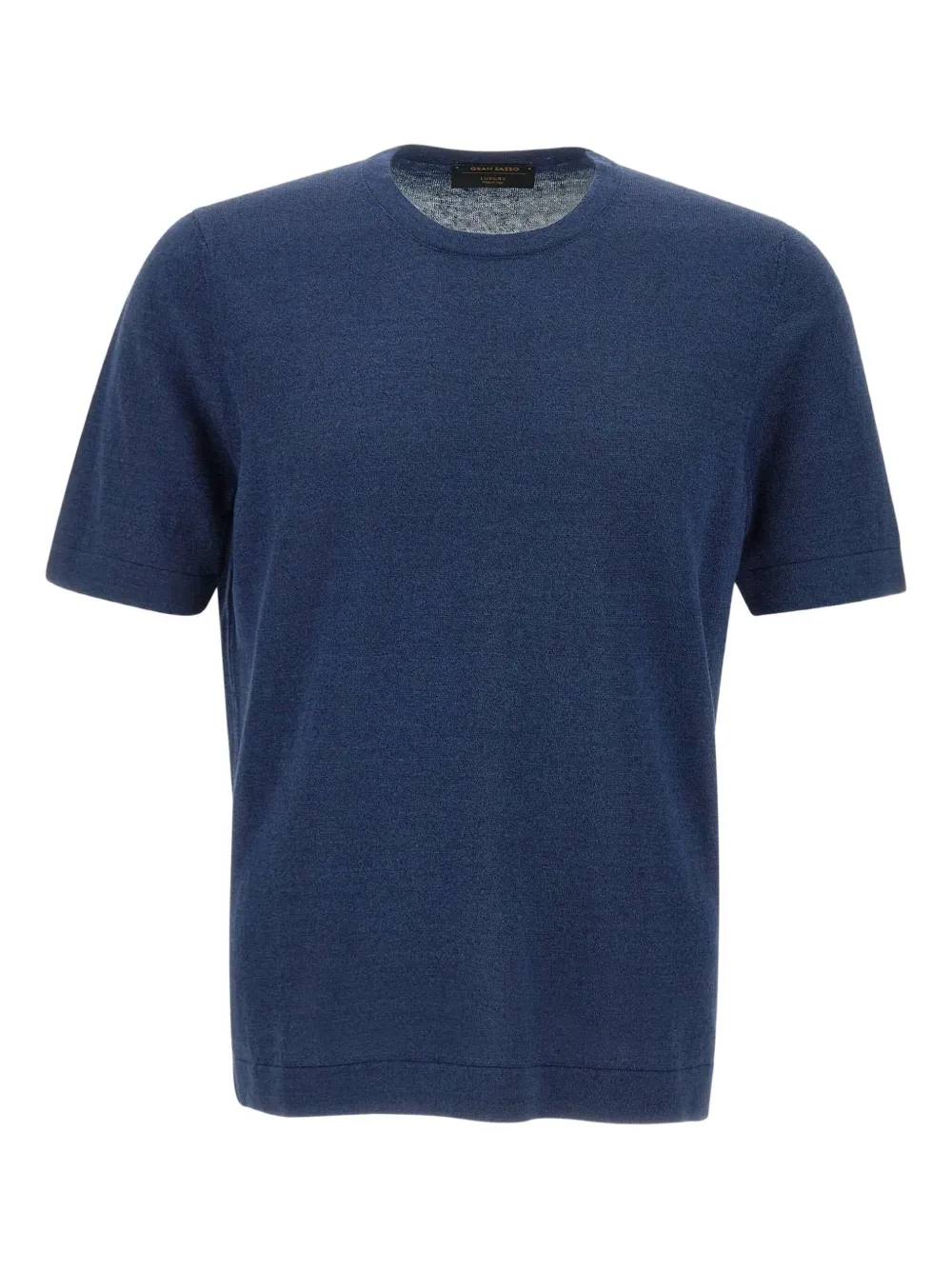 Gran Sasso fine-knit T-shirt | Blue | Image 1