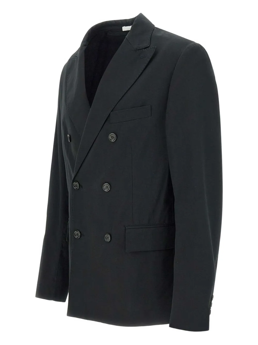 Paolo Pecora Blazer in katoenblend Zwart