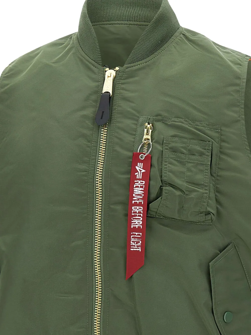 Alpha Industries MA-1 Heritage top Groen