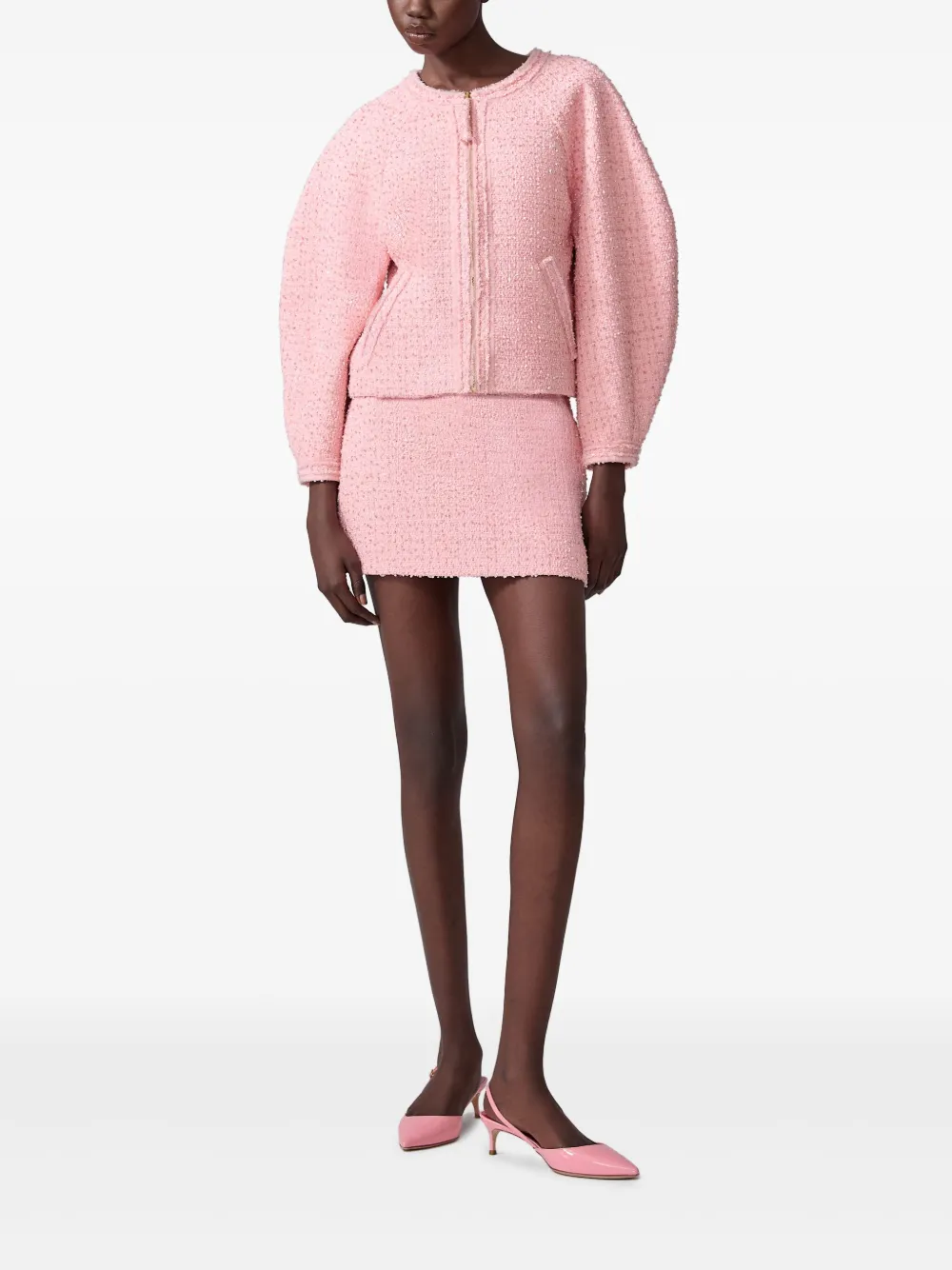 Carolina Herrera tweed mini skirt | High-Waisted Skirts | Image 2