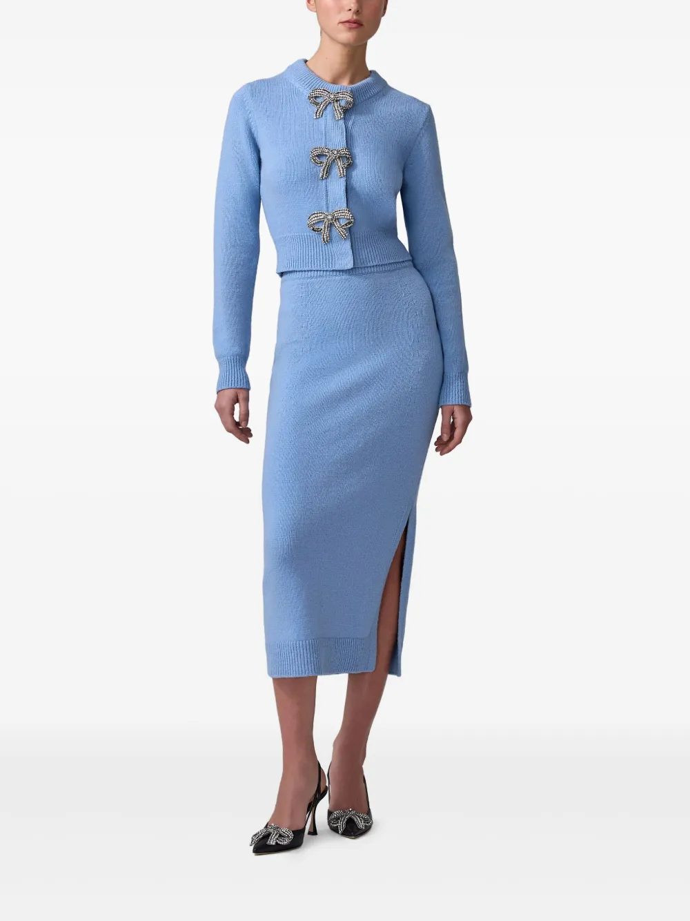 Carolina Herrera jupe crayon en maille | Jupes en maille | Image 2