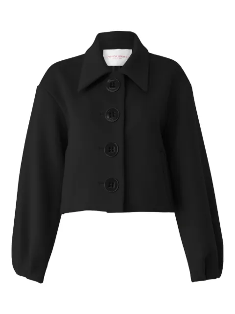 Carolina Herrera cropped wool jacket