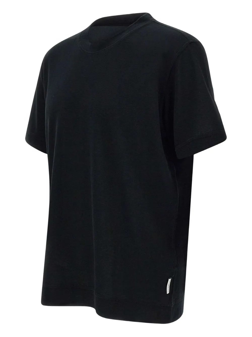 Paolo Pecora Katoenen T-shirt Zwart