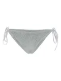 MC2 Saint Barth textured bikini bottoms - Grey