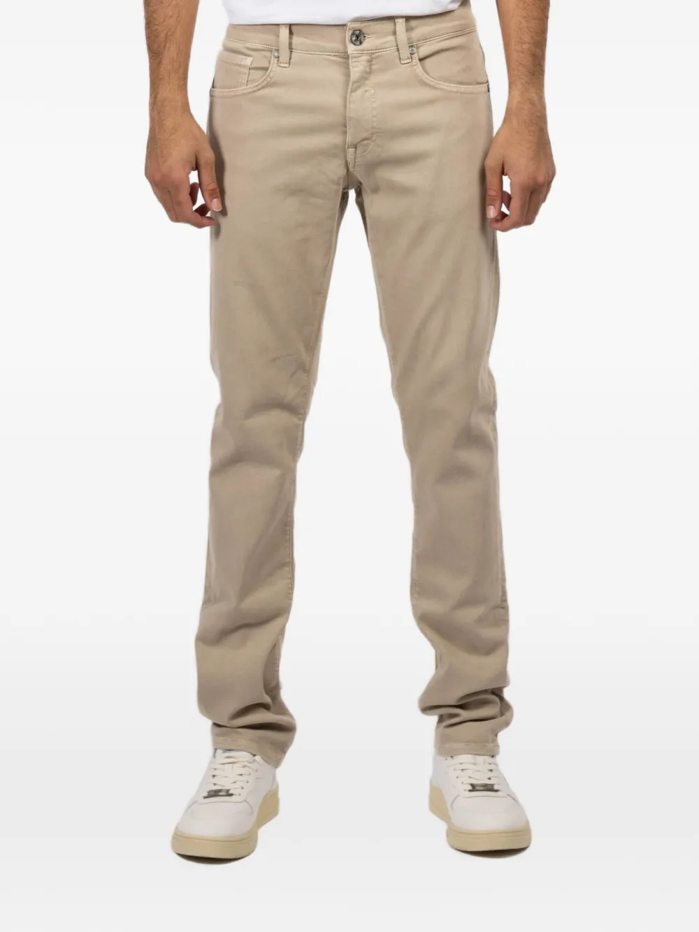 Jude Axe button jeans - Toni neutri