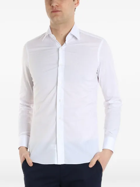 Ungaro button pointed-collar shirt