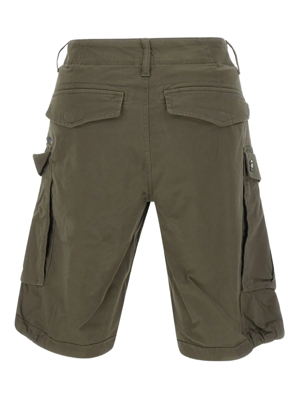 G-Star RAW organic cotton-blend cargo shorts - Groen