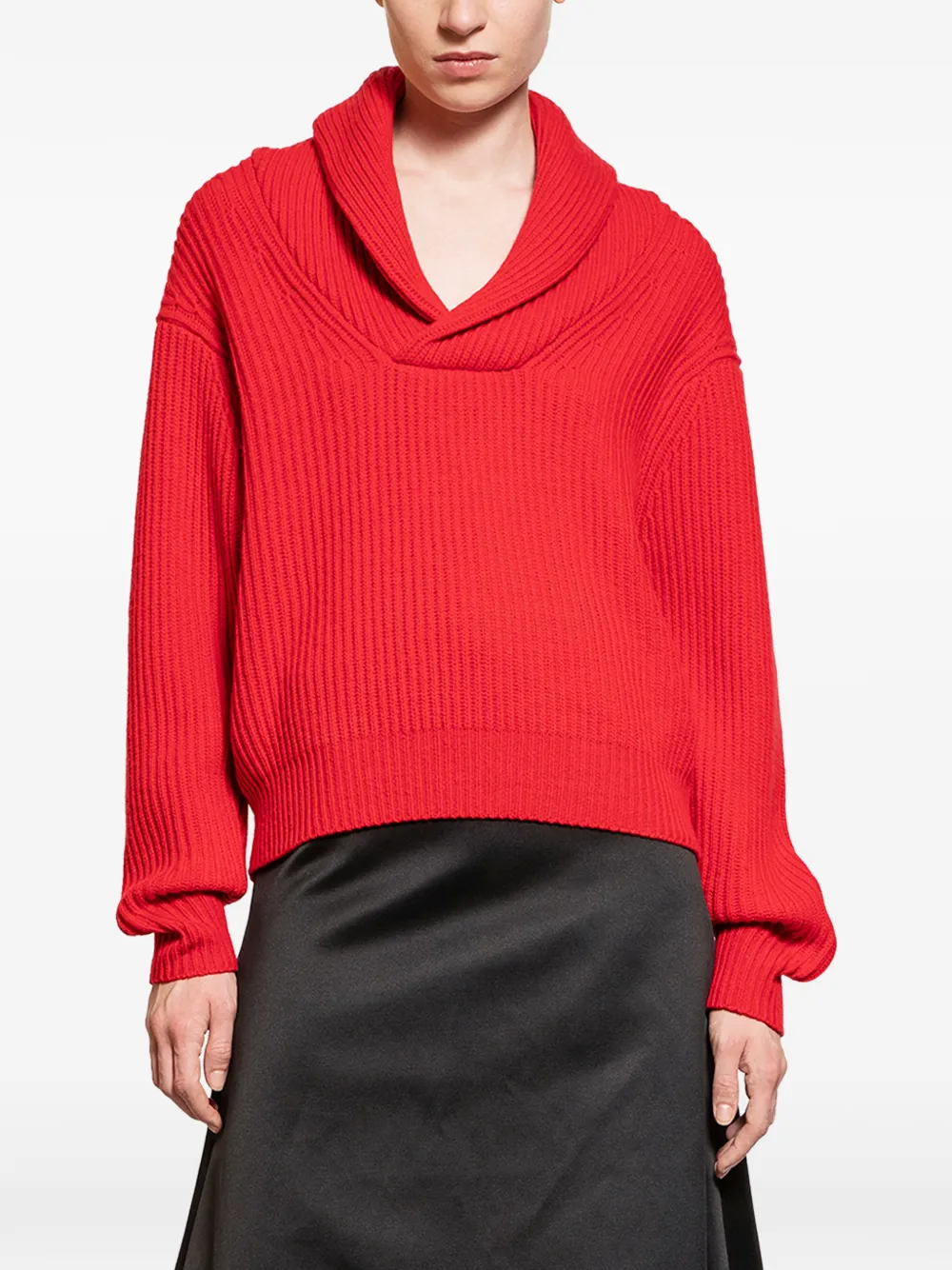 The Garment Como ribbed knit sweater - Rosso