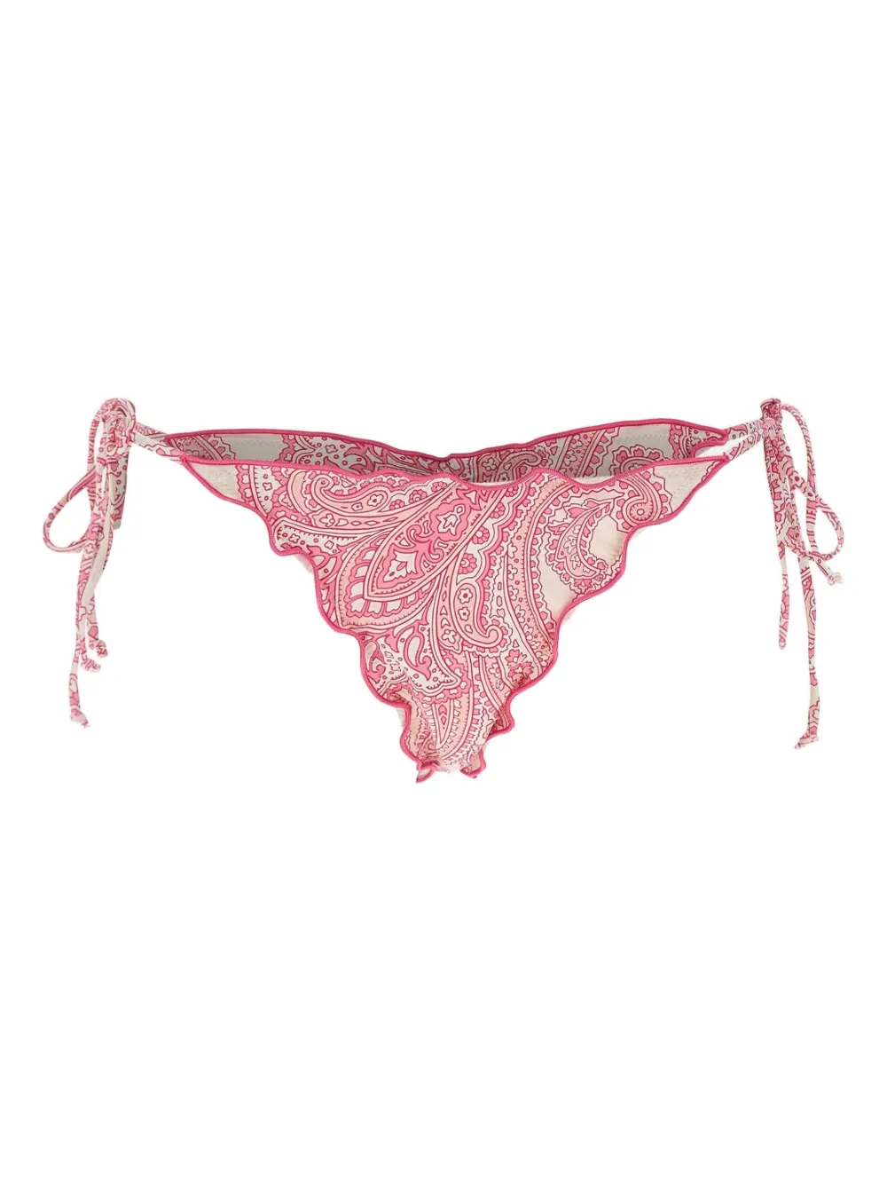 MC2 Saint Barth bikini bottom con estampado de cachemira | rosado | Image 1
