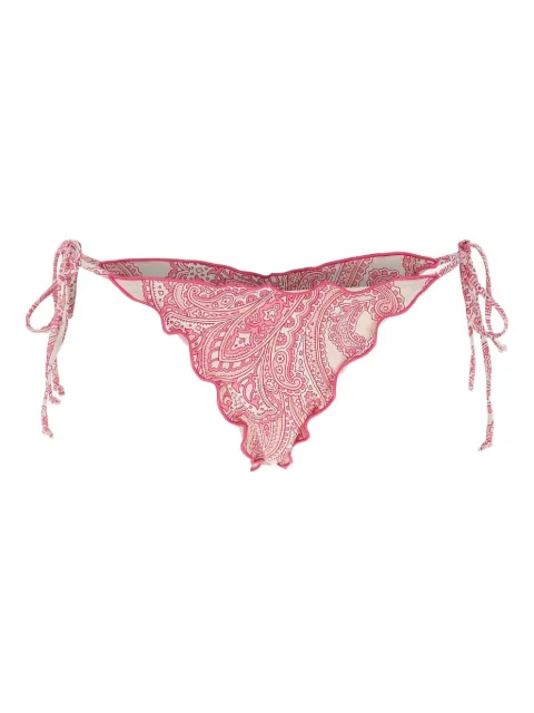 MC2 Saint Barth paisley-print bikini bottoms 