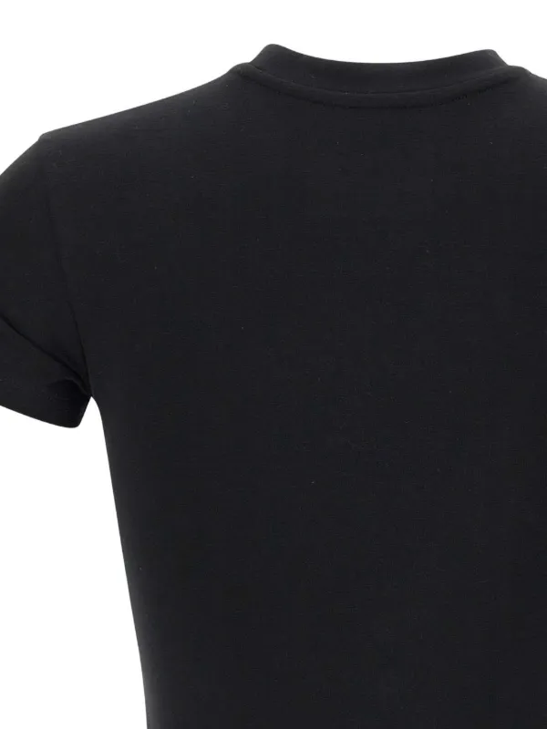 【関税込み】HELIOT EMIL ブラック Intine Tシャツ HELIOT EMIL Intine T-shirt | Black | FARFETCH BH