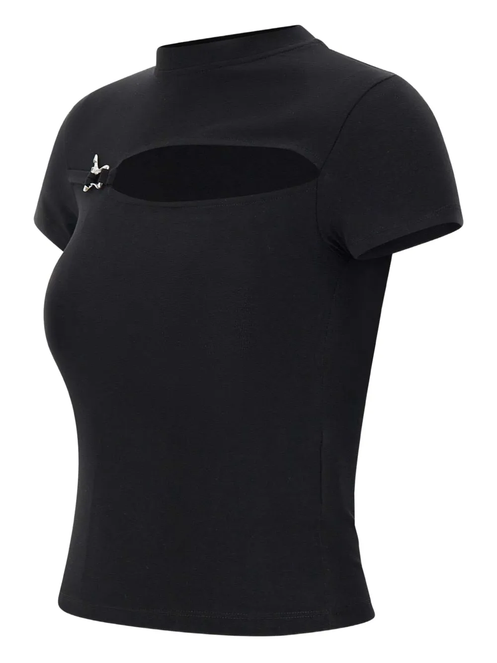 HELIOT EMIL playera con abertura | negro | Image 1