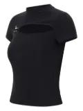 HELIOT EMIL cut-out T-shirt - Black