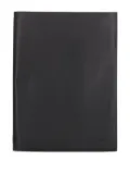 Longchamp Le Foulonne leather note-pad cover - Black