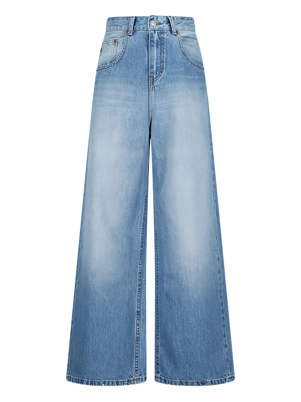 Lois Jeans Distressed Denim Jeans In Blue