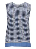 Kangra printed top - Blue