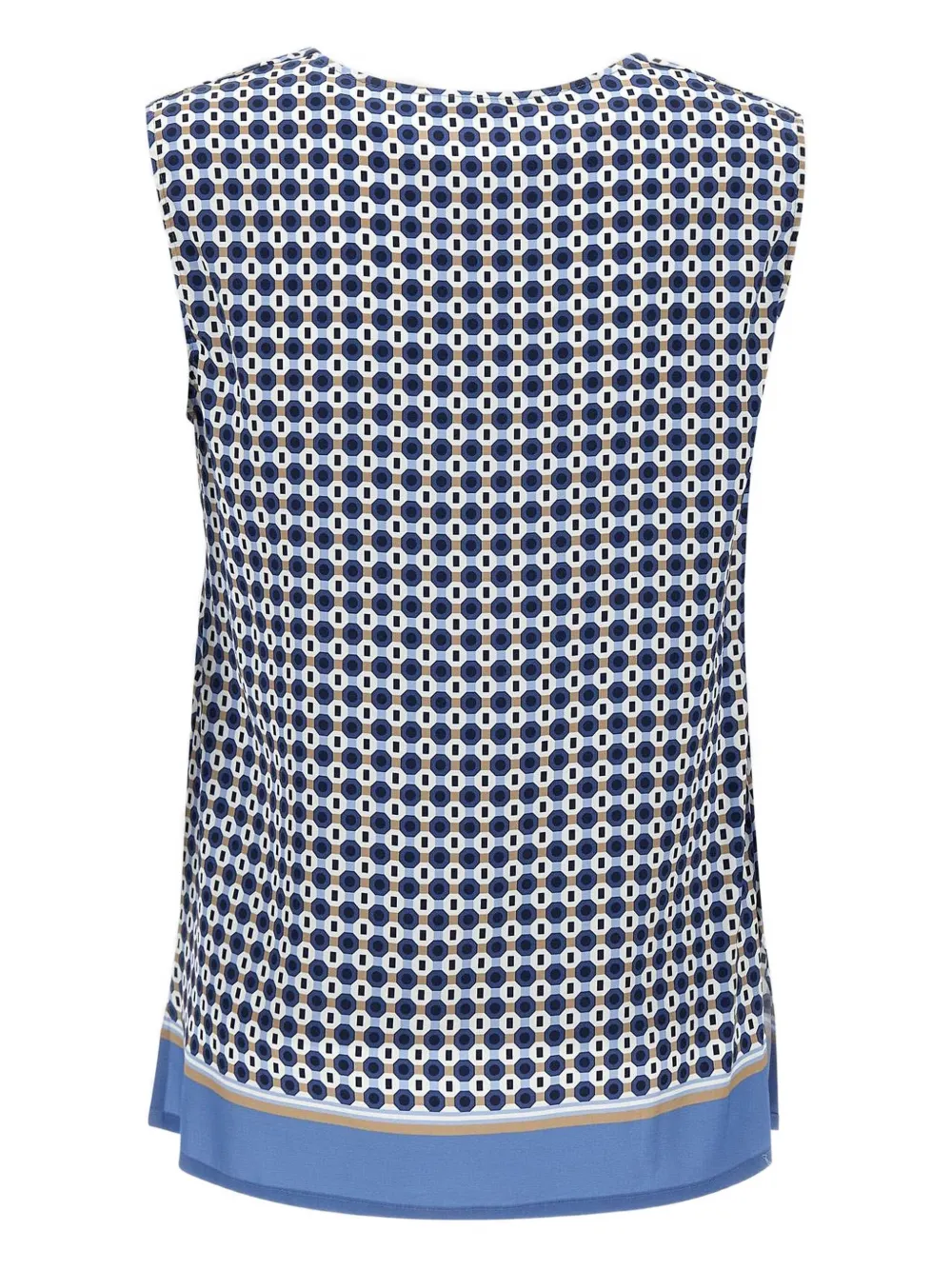 Kangra printed top - Blauw