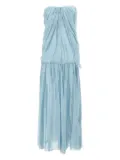 The Garment draped midi dress - Blue