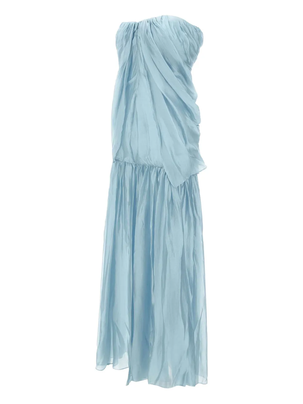 The Garment draped midi dress - Blauw
