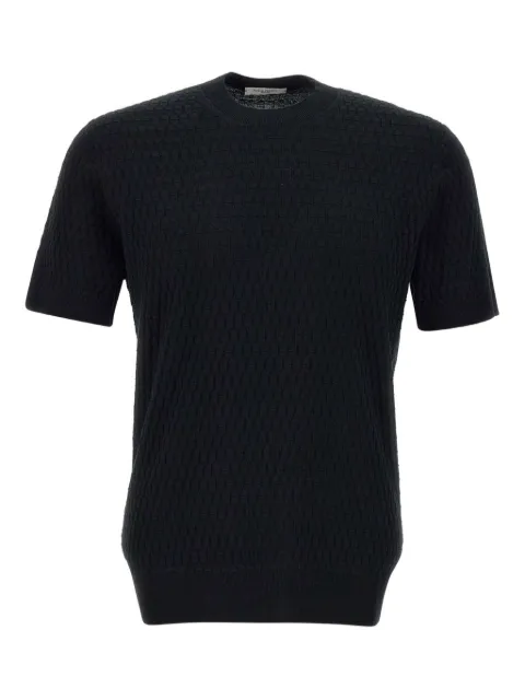 Paolo Pecora playera con motivo en jacquard