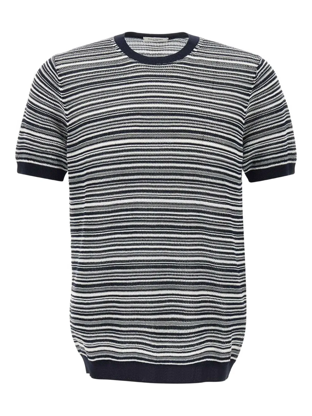 Paolo Pecora two-tone T-shirt | Black | Image 1