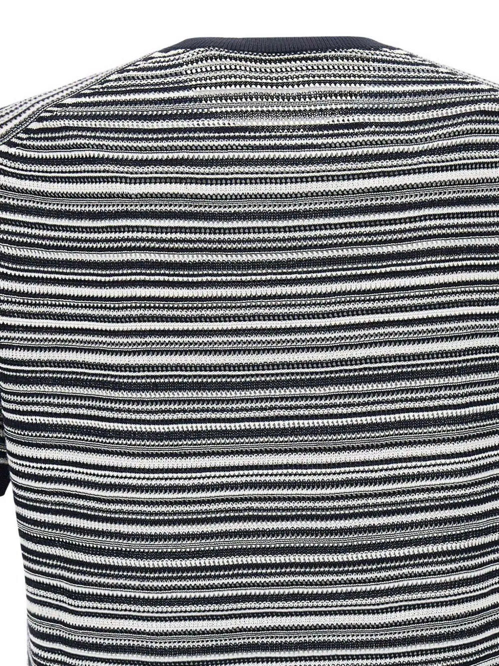 Paolo Pecora Tweekleurig T-shirt Zwart