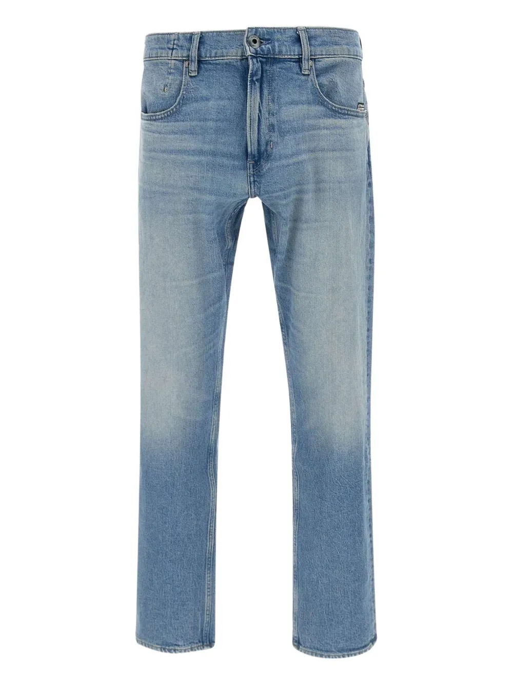 G-Star RAW logo-patch straight jeans | Blue | Image 1