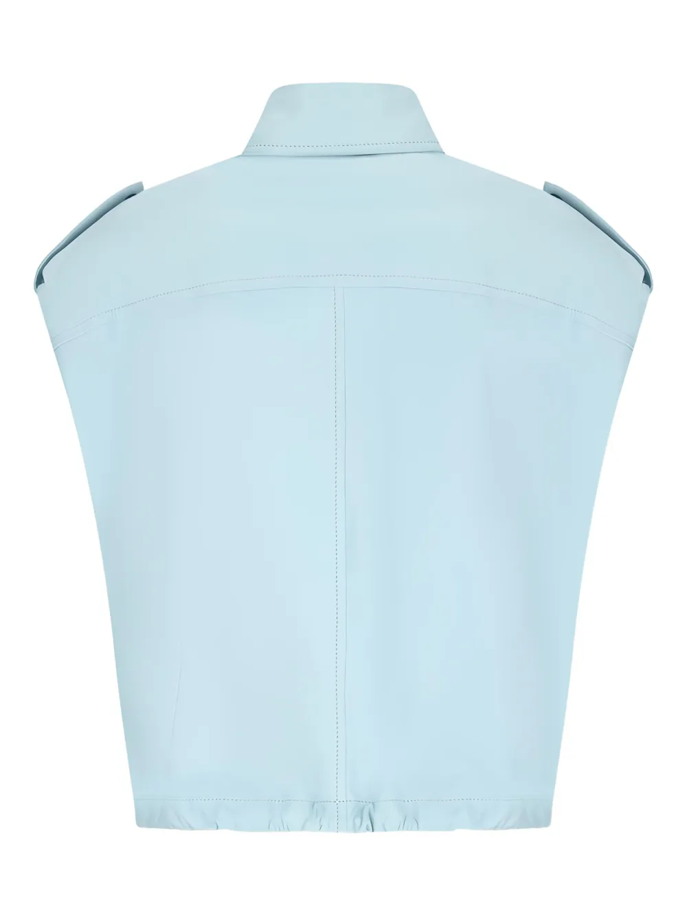 Salvatore Santoro button-fastening gilet Blauw
