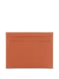 Longchamp leather cardholder - Orange