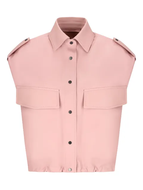 Salvatore Santoro leather gilet