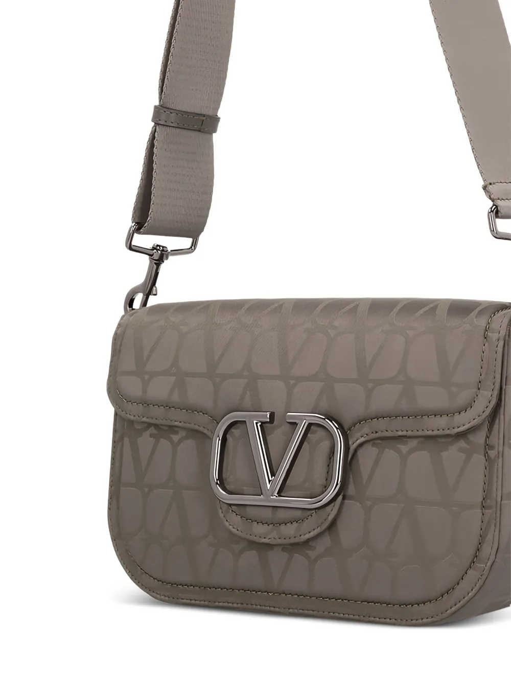 Valentino Garavani Schoudertas met monogram Beige