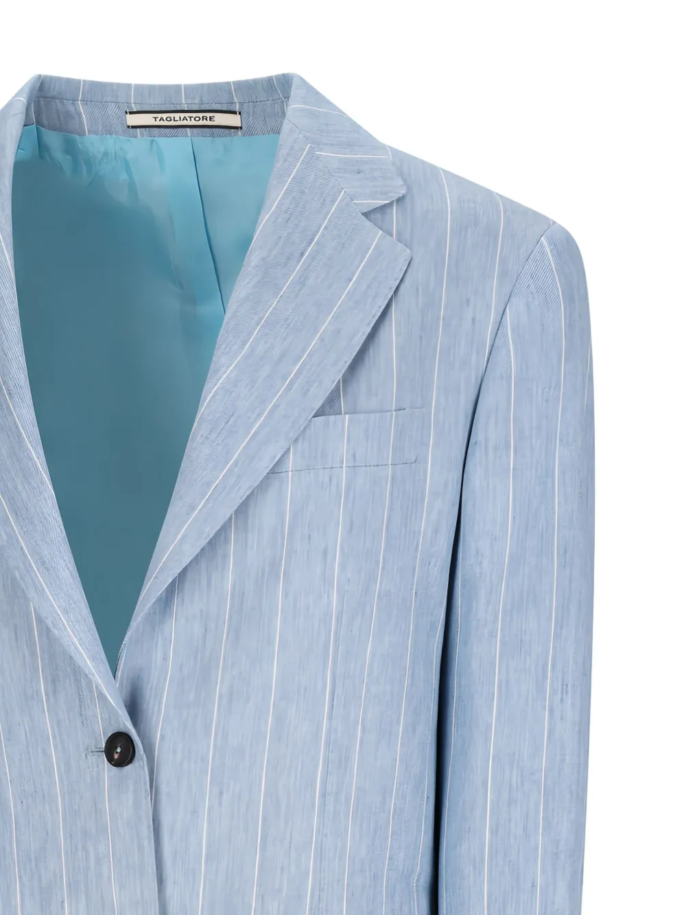 Tagliatore Blazer met krijtstreep Blauw