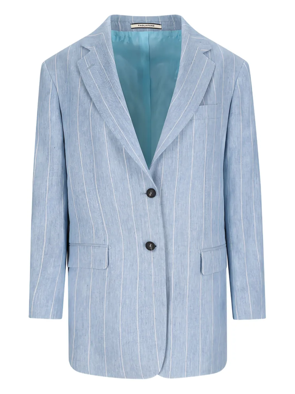 Tagliatore pinstriped blazer Blauw