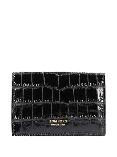TOM FORD Porta-cartões T-Line Croco