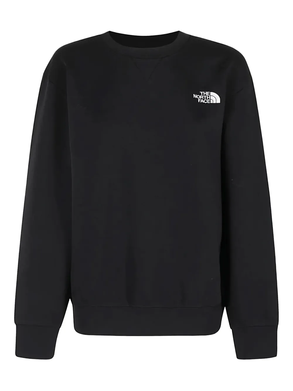 The North Face logo-embroidered crew-neck sweatshirt - ブラック The North Face logo-embroidered crew-neck sweatshirt - ブラック
