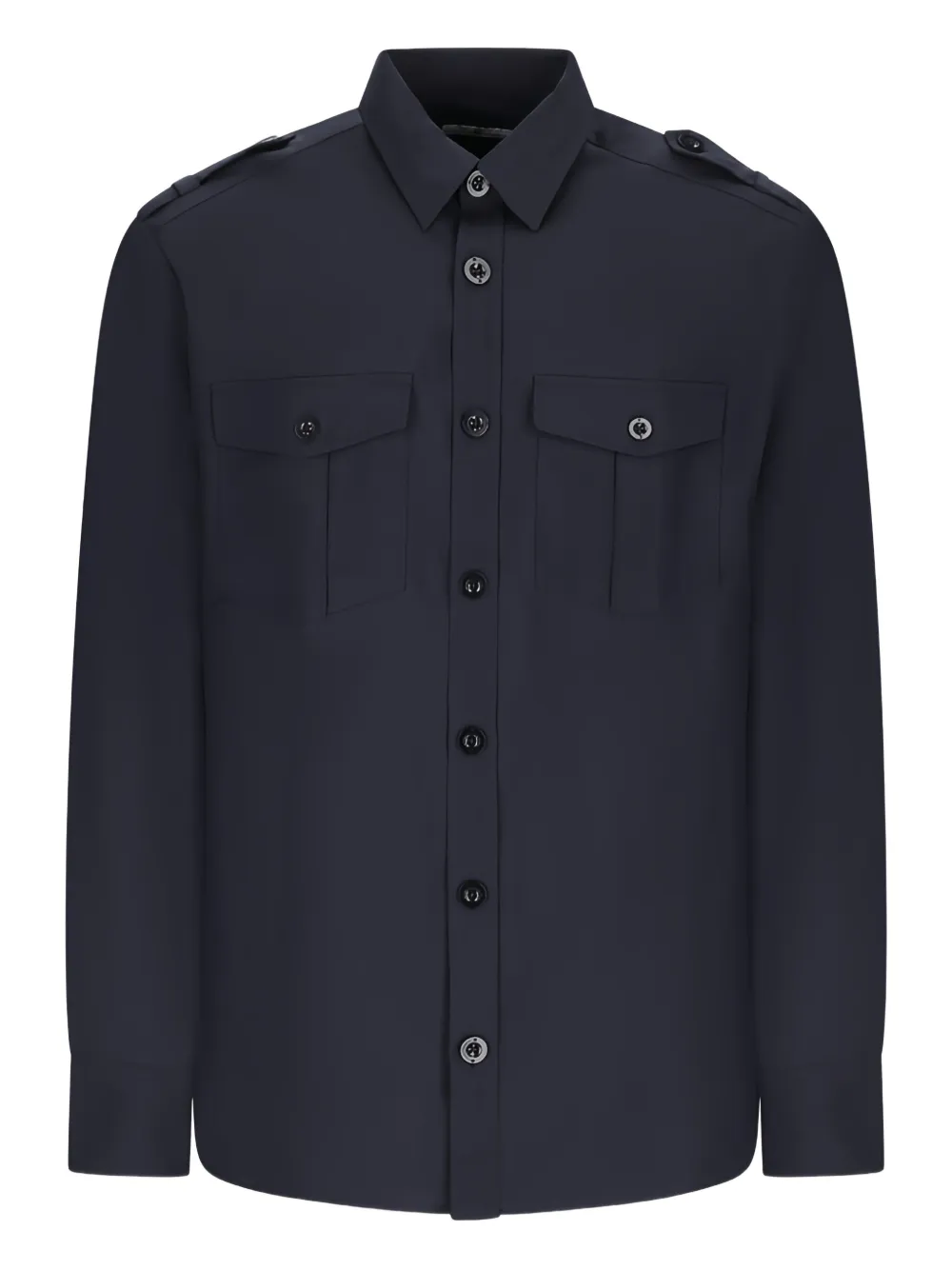 Pt Torino Long-sleeve Shirt In Blue