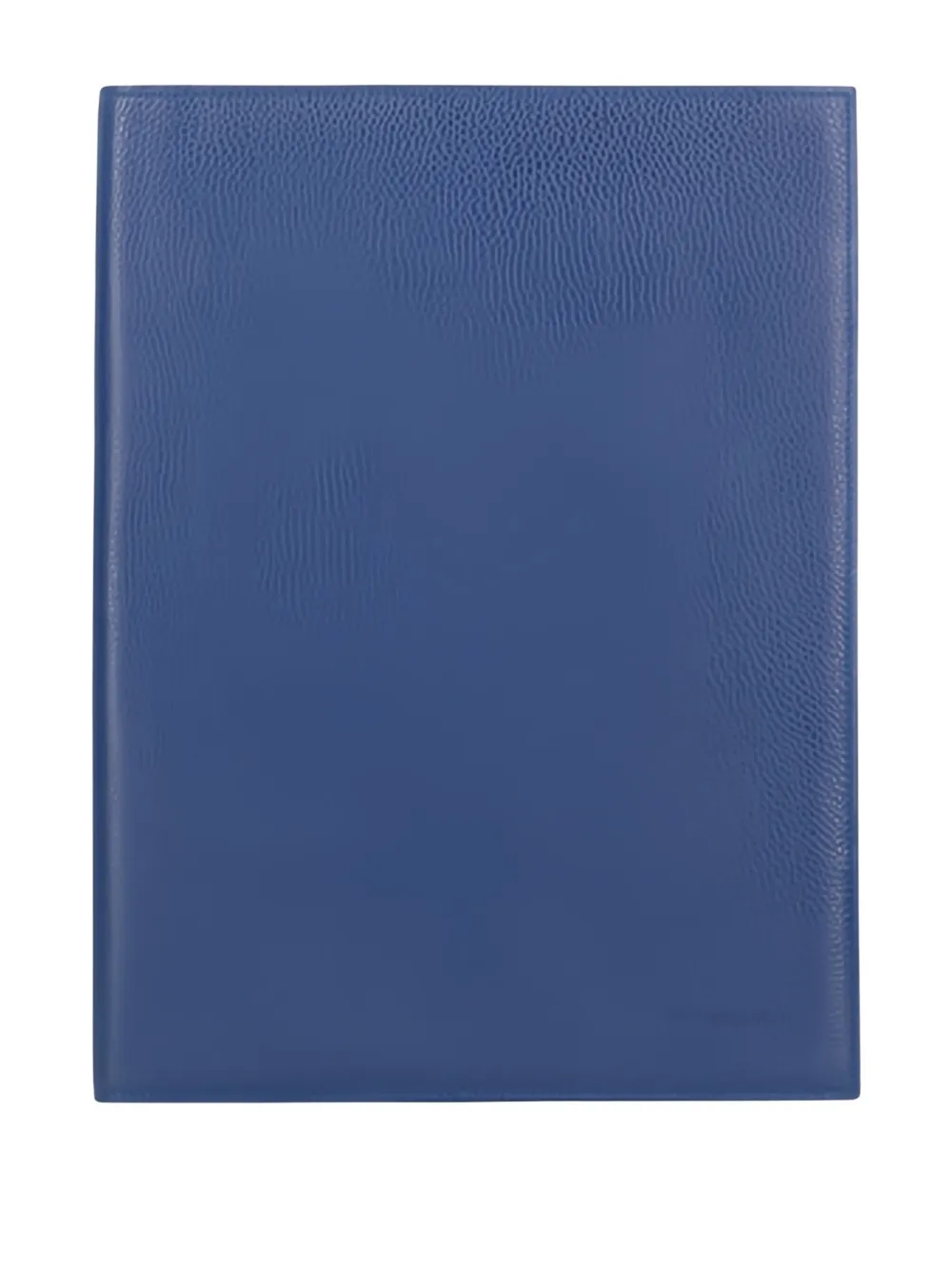 Longchamp Le Foulonné leather notepad cover - Blu