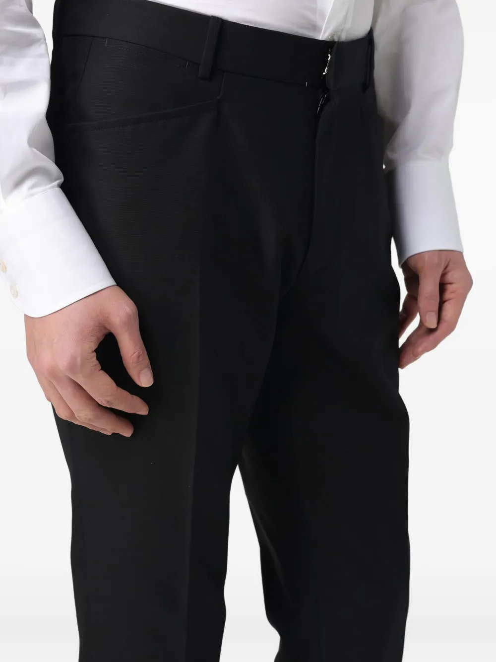 Tom Ford Tailored Trousers In Black