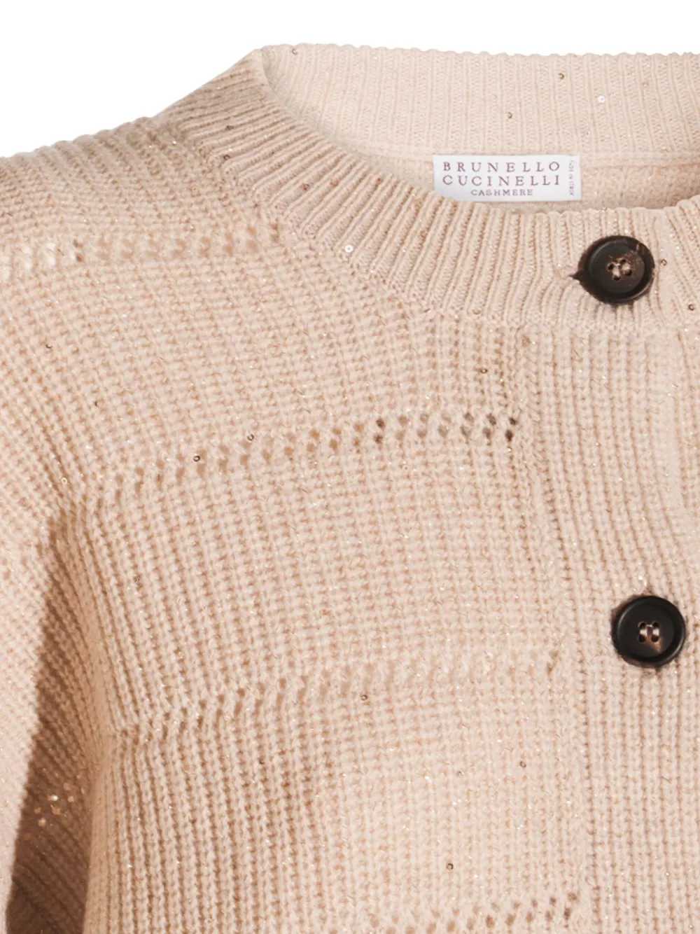 Brunello Cucinelli Gebreid vest Beige