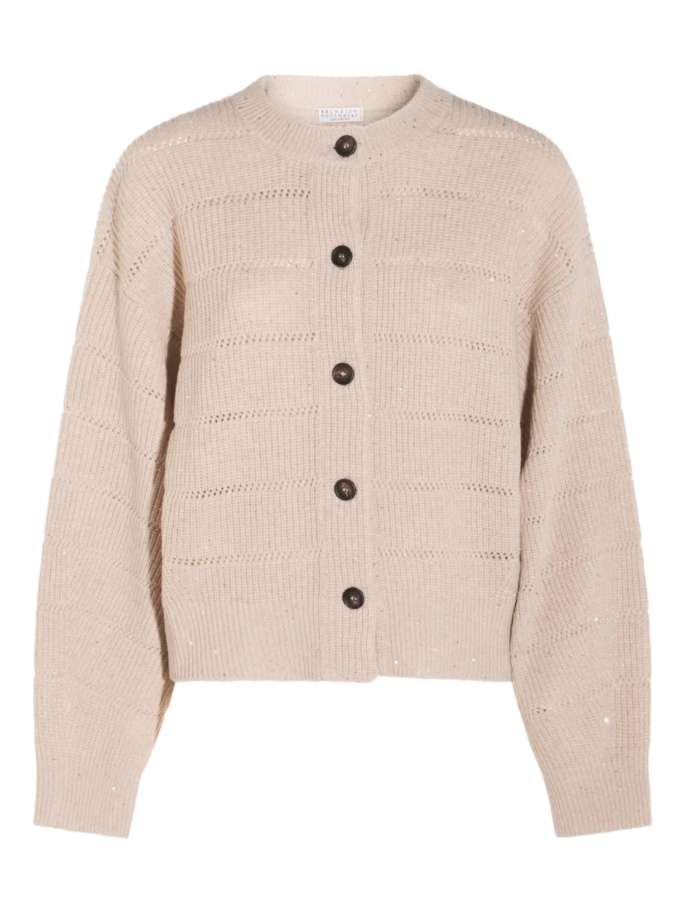 Brunello Cucinelli Gebreid vest Beige